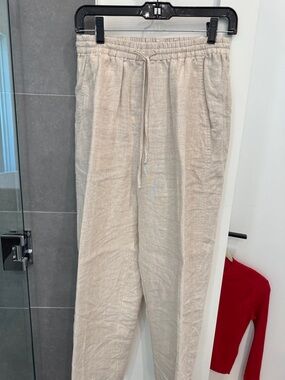 Banana Republic Linen Pants - Cream